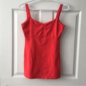 Lululemon coral tank w/ adjustable straps